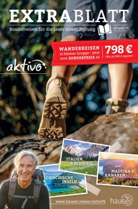 Hauser Reisen Prospekt - Hauser_Extrablatt_76