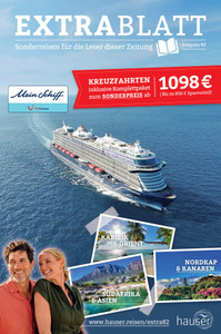 Hauser Reisen Prospekt - Hauser Reisen Extrablatt 82