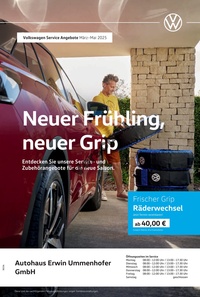 Autohaus Ummenhofer Prospekt - Neuer Frühling, neuer Grip