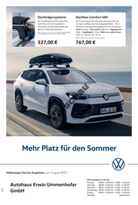 Autohaus Ummenhofer Prospekt - Mehr Platz für den Sommer