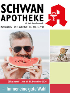 Schwan Apotheke Prospekt - Angebote ab 29.05.