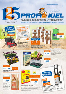 Profi Kiel Prospekt - Ist Ihr Rasenmäher noch fit?