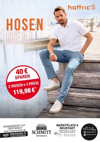 Modehaus Schmitt Prospekt - hattric Hosen