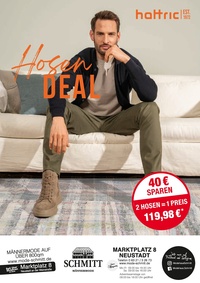 Modehaus Schmitt Prospekt - Hattric 2 Hosen - 1 Preis