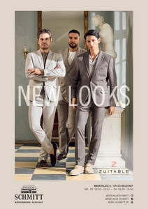 Modehaus Schmitt Prospekt - New Looks - Anzüge