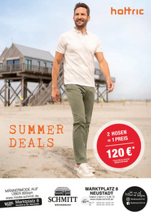 Modehaus Schmitt Prospekt - Hattric Summer-Deals