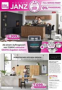Küchen Janz Prospekt - Ab einem Auftragswert von 7.500 €