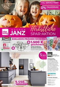 Küchen Janz Prospekt - Herbstliche Sparaktion