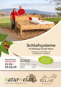 Natur-Relax Prospekt - Hausmesse Aktionswoche
