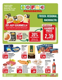 Feneberg Prospekt - 20% auf Gourmella