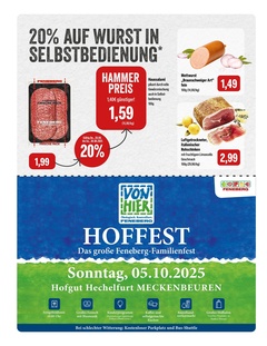 Feneberg Prospekt - Angebote ab 28.08.