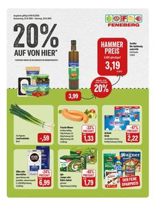 Feneberg Prospekt - Angebote ab 22.01.