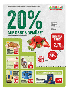 Feneberg Prospekt - Angebote ab 21.05.