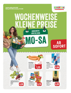 Feneberg Prospekt - Angebote ab 05.10.