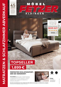 Möbel Fetzer Prospekt - Abverkauf