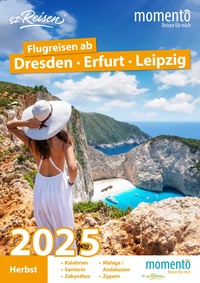 sz-Reisen Prospekt - momento Katalog Herbst 2025