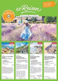 sz-Reisen Prospekt - Angebote ab 29.10.