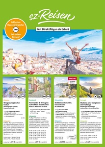 sz-Reisen Prospekt - Angebote ab 17.01.