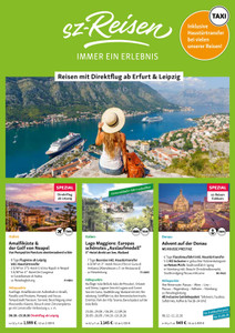 sz-Reisen Prospekt - Angebote ab 07.07.