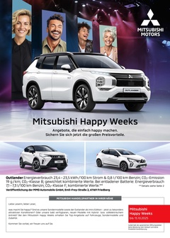 Autohaus Meng Prospekt - Mitsubishi Happy Weeks