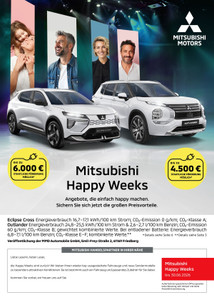 Autohaus Meng Prospekt - Mitsubishi Happy Weeks