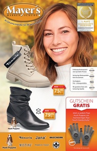 Mayer’s Markenschuhe Prospekt - Mayers Markenschuhe