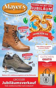Mayer’s Markenschuhe Prospekt - Angebote ab 05.10.