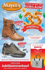 Mayer’s Markenschuhe Prospekt - Angebote ab 06.10.