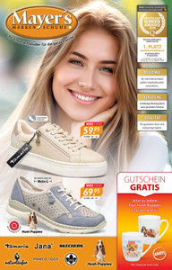 Mayer’s Markenschuhe Prospekt - Angebote ab 08.03.