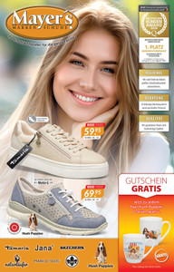 Mayer’s Markenschuhe Prospekt - Angebote ab 09.03. - Seite 1