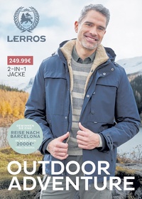 Kaufhaus ganz Prospekt - Lerros - Outdoor Adventure