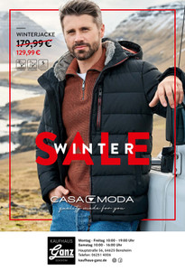 Kaufhaus ganz Prospekt - Casa Moda