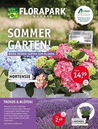 Wagner Florapark Prospekt - Sommergarten