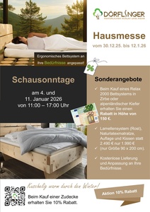 Dörflinger Prospekt - Hausmesse