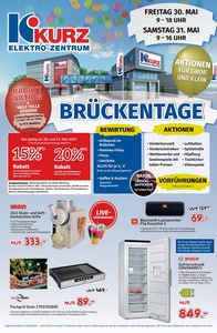 KURZ-Elektro-Zentrum Prospekt - Brückentage