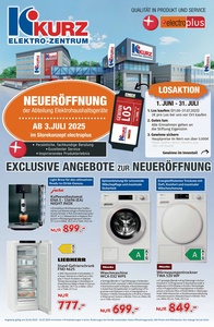 KURZ-Elektro-Zentrum Prospekt - Neueröffnung