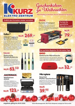 KURZ-Elektro-Zentrum Prospekt - Geschenkideen - Seite 1
