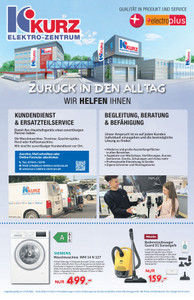 KURZ-Elektro-Zentrum Prospekt - Zurück in den Alltag