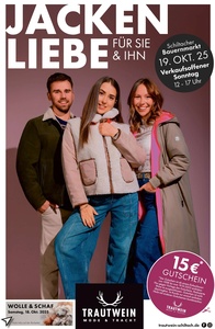 Trautwein Mode Prospekt - Jackenliebe
