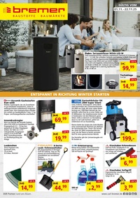 bremer Baustoffe Prospekt - Angebote ab 30.10.