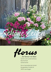florus Gartenbetriebe Prospekt - Angebote ab 10.04.