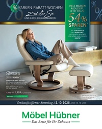 Möbel Hübner Prospekt - Angebote ab 06.10.