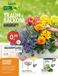 Gartencenter Späth Prospekt - Traumbalkon!