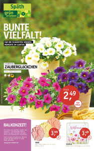 Gartencenter Späth Prospekt - Bunte Vielfalt!