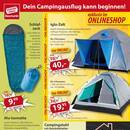 Sonderpreis Baumarkt Prospekt - Angebote für den Camping-Urlaub Angebote