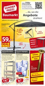 Sonderpreis Baumarkt Prospekt - Angebote ab 31.05.