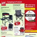 Sonderpreis Baumarkt Prospekt - Angebote für den Camping-Urlaub Angebote