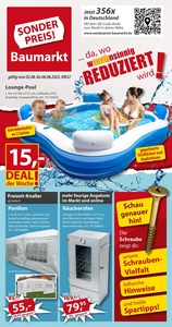 Sonderpreis Baumarkt Prospekt - Angebote ab 02.08.