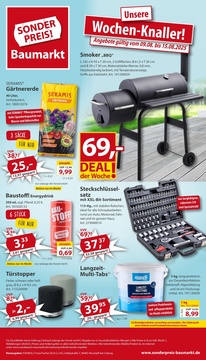 Sonderpreis Baumarkt Prospekt - Angebote ab 09.08.