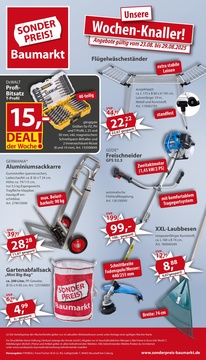 Sonderpreis Baumarkt Prospekt - Angebote ab 23.08.